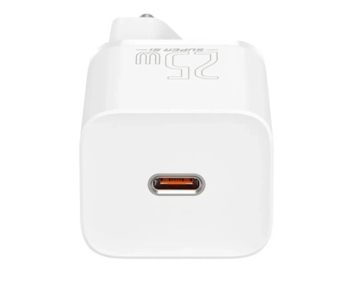 Зарядное устройство Baseus Super Si Quick Charger 1C 25W EU White (CCSP020102)