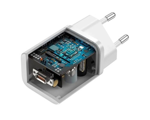 Зарядное устройство Baseus Super Si Quick Charger 1C 25W EU White (CCSP020102)