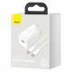 Зарядное устройство Baseus Super Si Quick Charger 1хC 25W EU (TZCCSUP-L02) белый