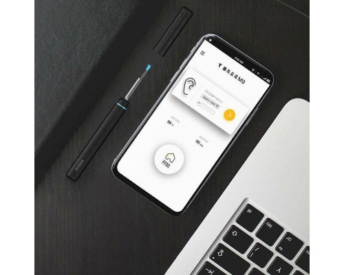 Умная ушная палочка Bebird Smart Visual Earphone M9 Pro, 16 насадок , черный