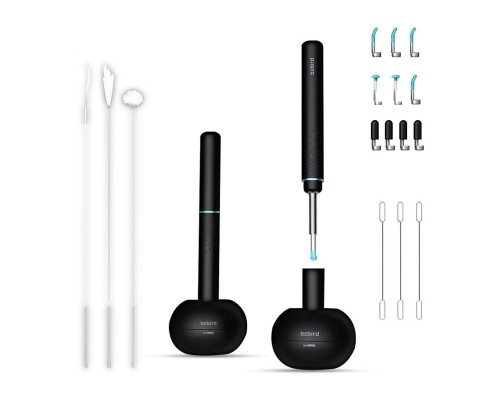 Умная ушная палочка Bebird Smart Visual Earphone M9 Pro, 16 насадок , черный