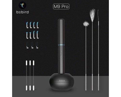 Умная ушная палочка Bebird Smart Visual Earphone M9 Pro, 16 насадок , черный