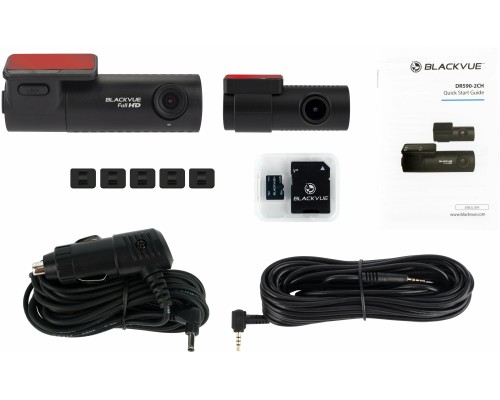 Видеорегистратор BlackVue DR590X-2CH, 2 камеры, черный