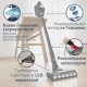 Пылесос Bosch Unlimited 8 Gen2 BCS8214BL, черный