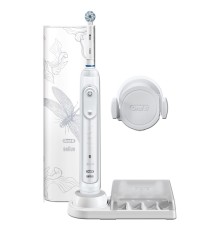 Электрическая зубная щетка Oral-B Genius 10000N Special Edition Sensi Lotus White D701.515.6XC