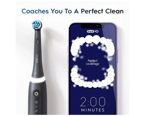 Электрическая зубная щетка Braun Oral-B iO 5, черный