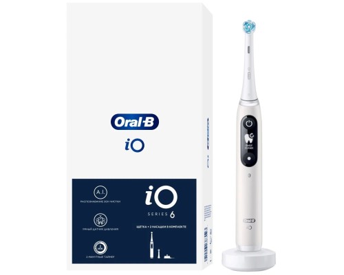 Электрическая зубная щетка Braun Oral-B iO Series 6, white