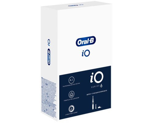 Электрическая зубная щетка Braun Oral-B iO Series 6, white