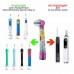Сменная насадка для зубных щеток Oral-B Kids Stages Power Микки Маус, детские, 2шт, блистер