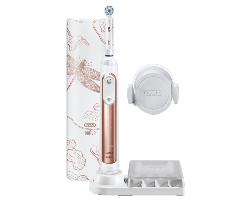 Электрическая зубная щетка Oral-B Genius 10000N D701.515.6XC Rose Gold