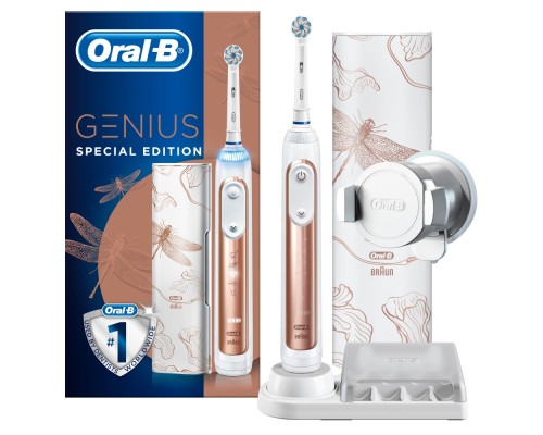 Электрическая зубная щетка Oral-B Genius 10000N D701.515.6XC Rose Gold