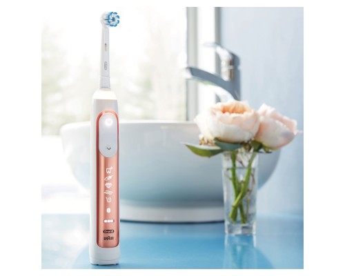 Электрическая зубная щетка Oral-B Genius 10000N D701.515.6XC Rose Gold