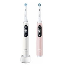 Электрическая зубная щетка Oral-B iO 6 DUO, белый/розовый
