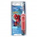 Электрическая зубная щетка Oral-B Vitality Kids Spiderman D100.413.2K, красный