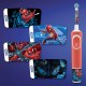Электрическая зубная щетка Oral-B Vitality Kids Spiderman D100.413.2K, красный