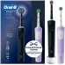 Электрическая зубная щетка Oral-B Vitality Pro Protect X Clean Duo, Black&Lilac
