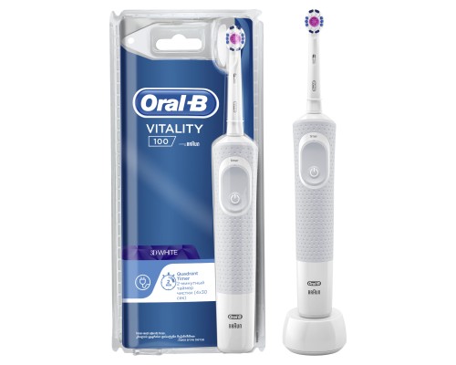 Электрическая зубная щетка Oral-B D100.413.1, белый