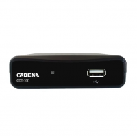 Cadena CDT-100 DVB-T/T2 Цифровой эфирный приемник, приставка, ресивер