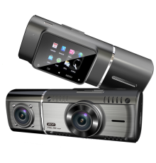 Видеорегистратор Camshel DVR 240 GPS, 2 камеры, GPS, черный