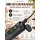 Вспениватель молока CIRCLE JOY LP Electric Milk Frother 2 скорости, на аккумуляторе (CJ-EMF19D) черный с подставкой