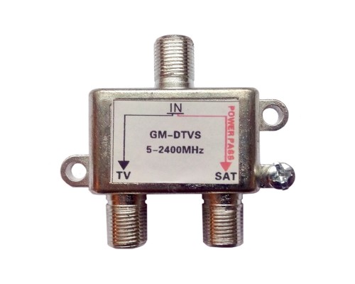 Сумматор GM-DTVS (Спутник / Эфир) Диплексер (Diplexer) Gold Master