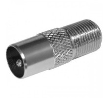 Разъем TV - "Папа" с резьбой под F-разъем RTM