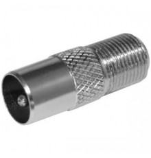 Разъем TV - "Папа" с резьбой под F-разъем RTM