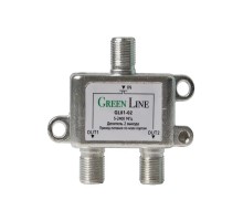 Green Line GL01-02 сплиттер, делитель на 2 выхода с проходом питания