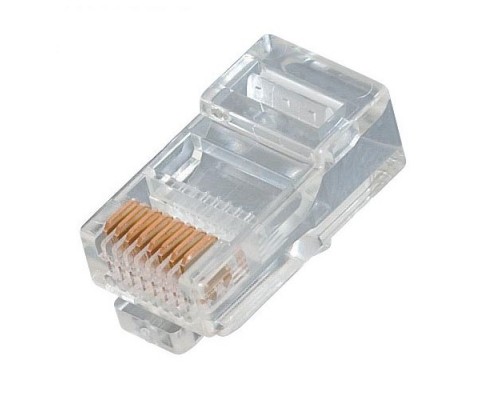 Разъем для компьютерных сетей RG 45 PET 8P8C Cat5e