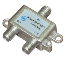 RTM SSAH-204F/2DC сплиттер, делитель на 2 выхода