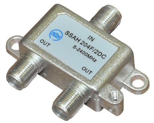 RTM SSAH-204F/2DC сплиттер, делитель на 2 выхода