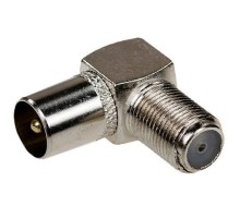 Угловой штекер TV-папа под F-разъем RTM