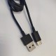 Кабель Cuktech USB A - Type-C (ATC310N) 3A, 1м, блистер, черный