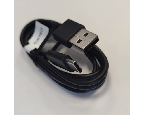 Кабель Cuktech USB A - Type-C (ATC310N) 3A, 1м, блистер, черный