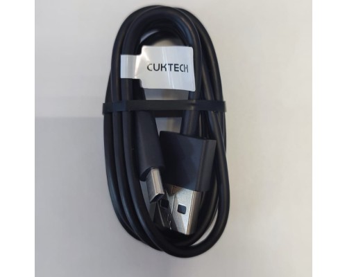 Кабель Cuktech USB A - Type-C (ATC310N) 3A, 1м, блистер, черный