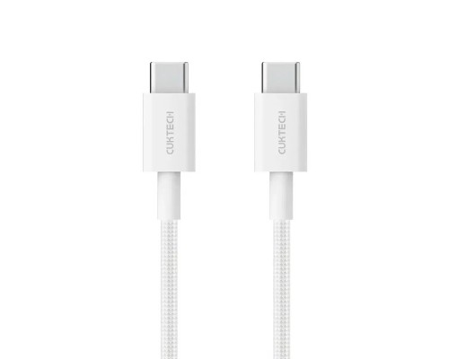 Кабель Cuktech Type-C - Type-C (CTC315P), 3A, 60W, 1,5м белый