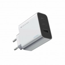 Зарядное устройство Cuktech GaN Charger 65W (A15CEU) 2C+1A, серебристый