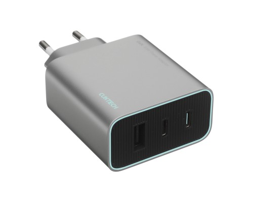Зарядное устройство Cuktech GaN Fast Charger 65W (AD653EU) 2C+1A, серый