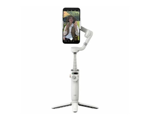 Стабилизатор для смартфона DJI Osmo Mobile 6 (OM 6) ActiveTrack 5.0, платина/ трипод / селфипалка