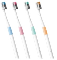 Набор щеток Dr.Bei Doctor B Colors, голубой / розовый / зеленый / желтый, 4 шт.