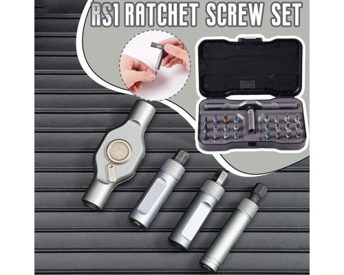 Отвертка с насадками DUKA / AtuMan RS1 Multipurpose Ratchet Screwdriver Set (24 предметов)
