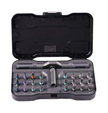 Отвертка с насадками DUKA / AtuMan RS1 Multipurpose Ratchet Screwdriver Set (24 предметов)