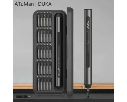 Аккумуляторная отвертка DUKA Atuman Е1 Electric Precisoon Screwdriver Set (25 бит)