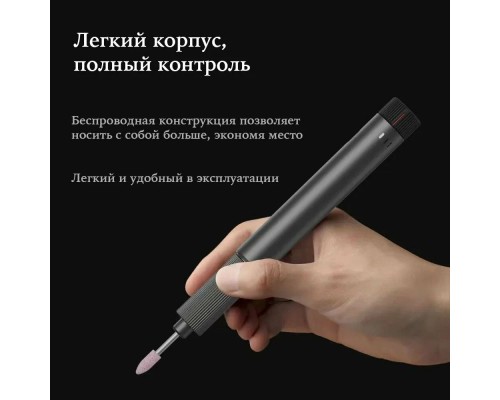 Мини гравер, шлифовальный набор Duka ATuMan Lithium-ion Standing Pen Set EP1