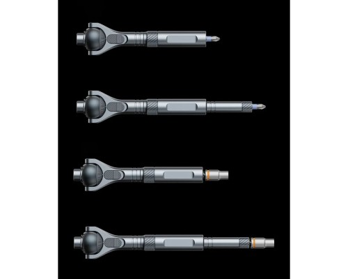Набор инструментов DUKA Atuman RS2 Ratchet Screwdriver Set (37 насадок)
