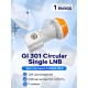 GI-301 Circular Single LNB Круговой конвертер с одним выходом (Galaxy Innovations)