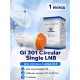 GI-301 Circular Single LNB Круговой конвертер с одним выходом (Galaxy Innovations)