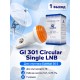 GI-301 Circular Single LNB Круговой конвертер с одним выходом (Galaxy Innovations)