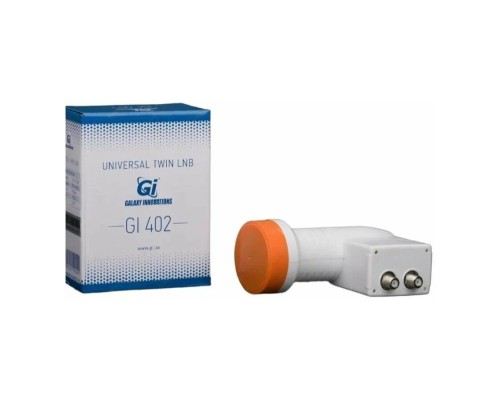 GI-402 Universal Twin LNB Линейный конвертер с двумя выходами (Galaxy Innovations)