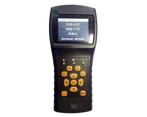 Измеритель уровня сигнала Galaxy Innovations GI ComboF DVB-S/S2 и DVB-T/T2/C сигналов